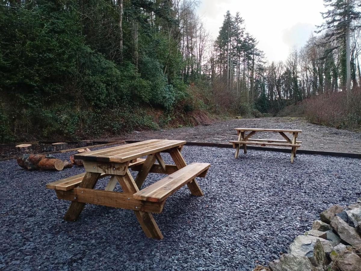 The West Wing At Eriviat Hall Hot Tub Henllan  Extérieur photo